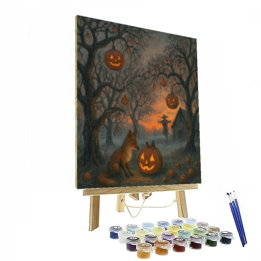 Silent Orchard Watch Numbered painting kits