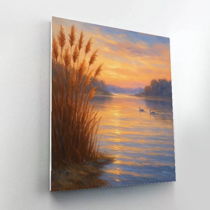 Golden Hour Reed Sonata Numbered painting kits