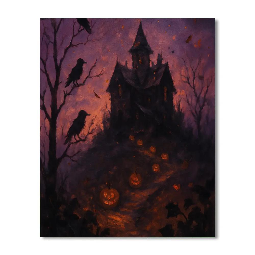 Echoes On Hollow Hill Paint by numbers kits