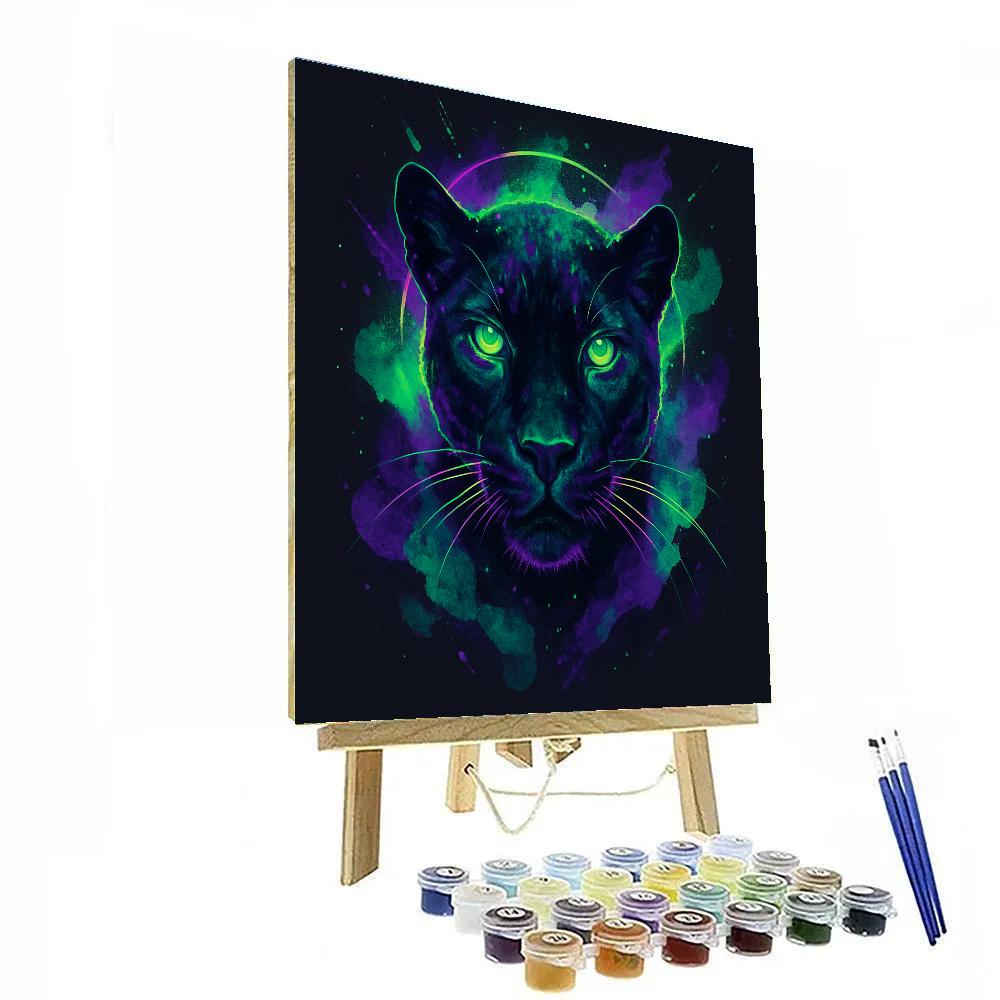 Pulse Panther Nebula paint by numbers