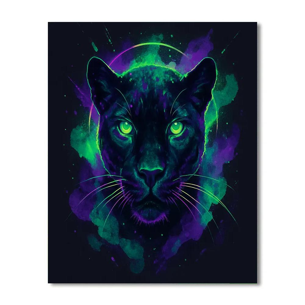 Pulse Panther Nebula paint by numbers