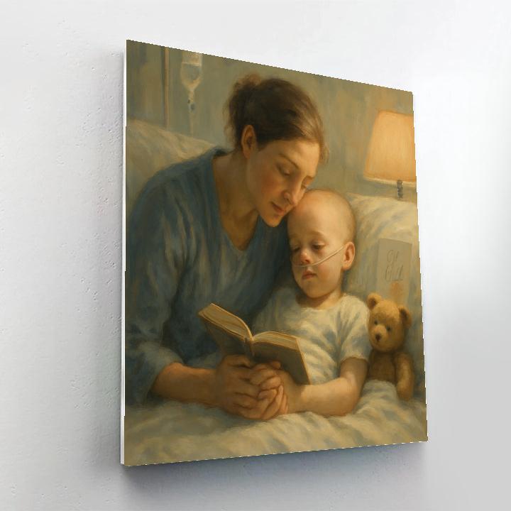 Quiet Hospital Vigil Comfort painting number kit