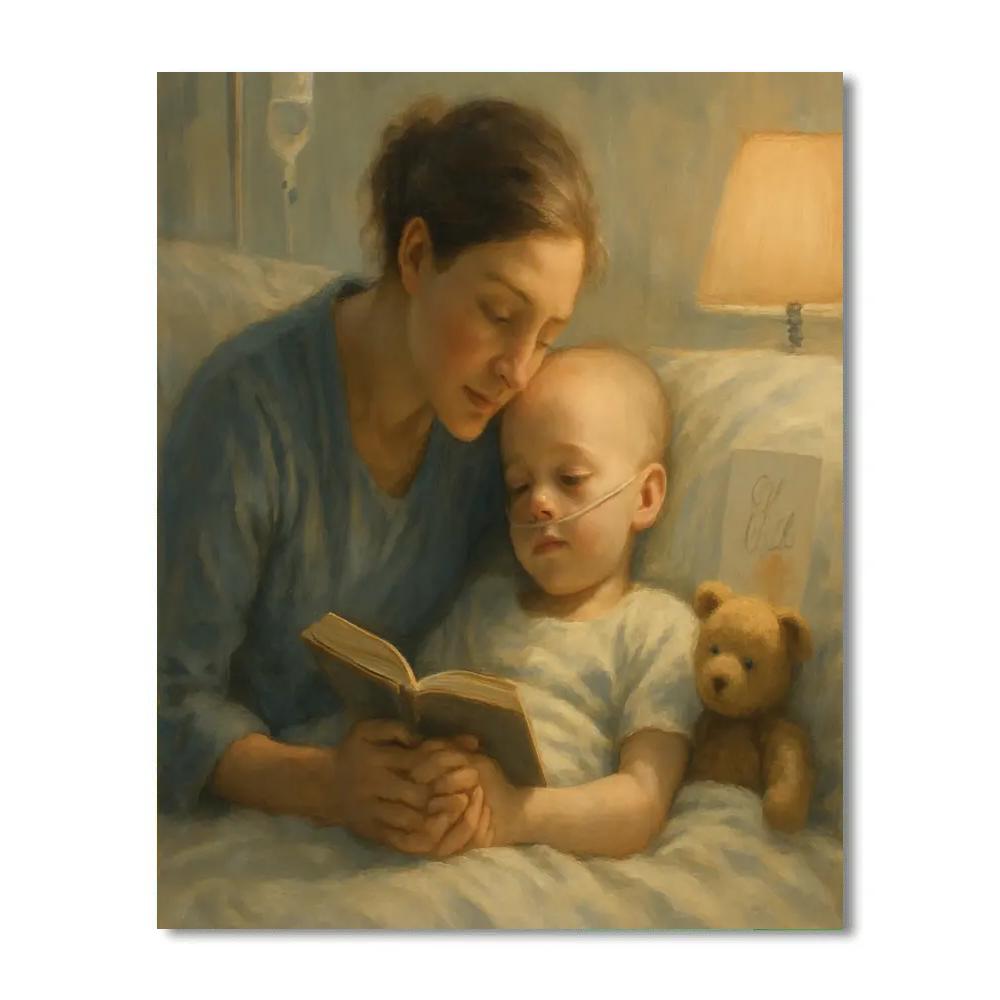 Quiet Hospital Vigil Comfort painting number kit