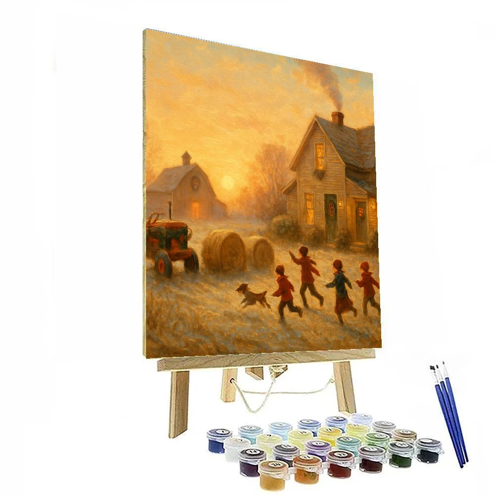 Frosted Farmhouse Morning paint by color