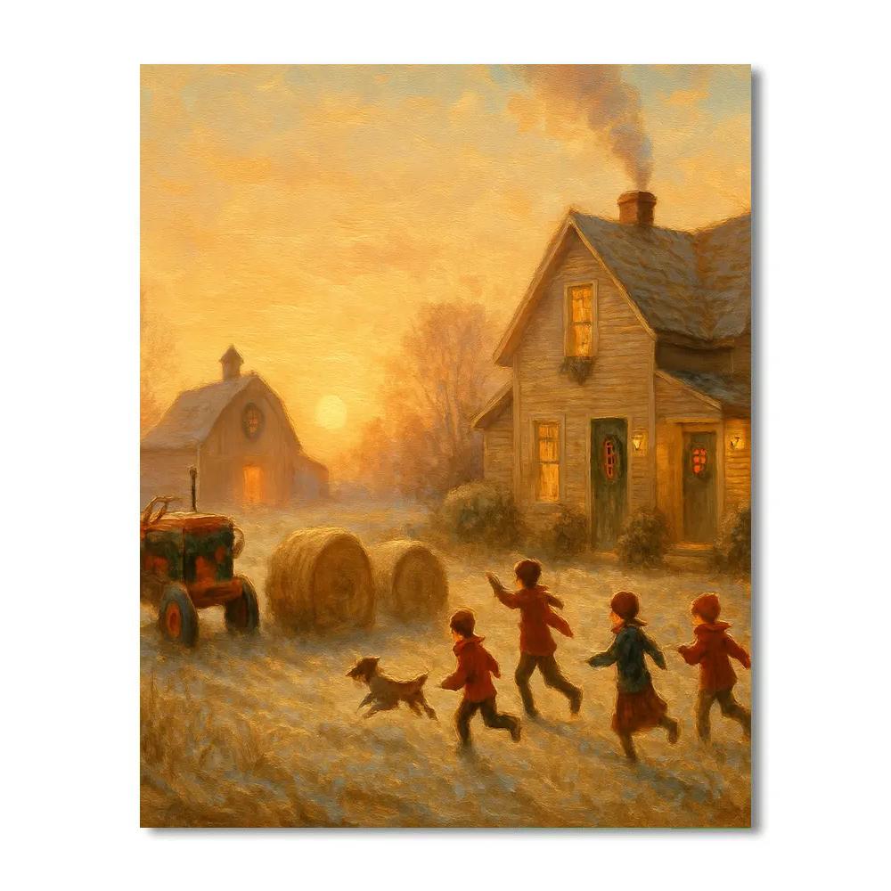 Frosted Farmhouse Morning paint by color