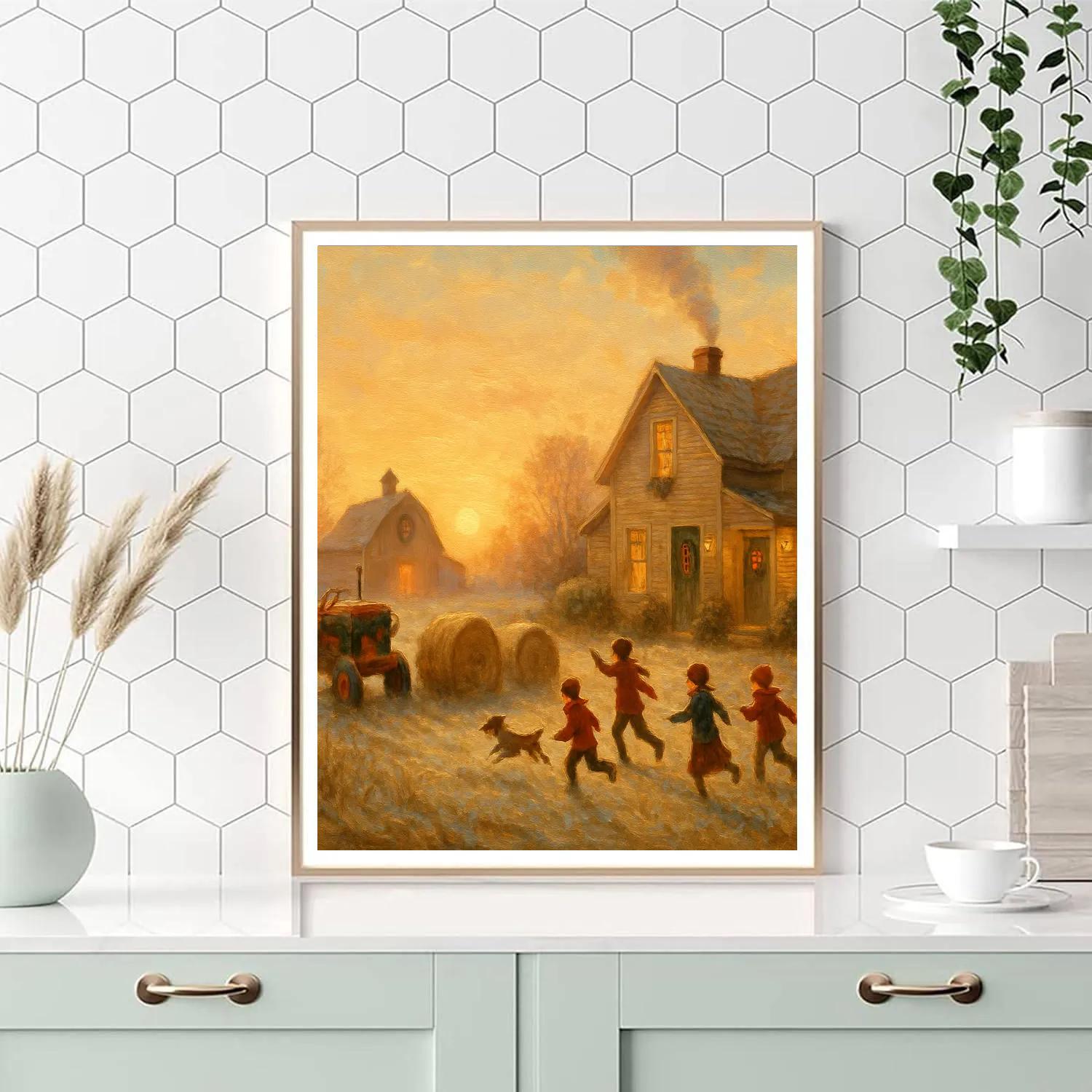 Frosted Farmhouse Morning paint by color
