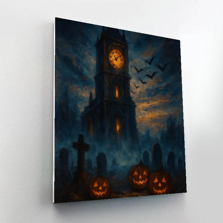 The Hollow Clockyard painting number kit