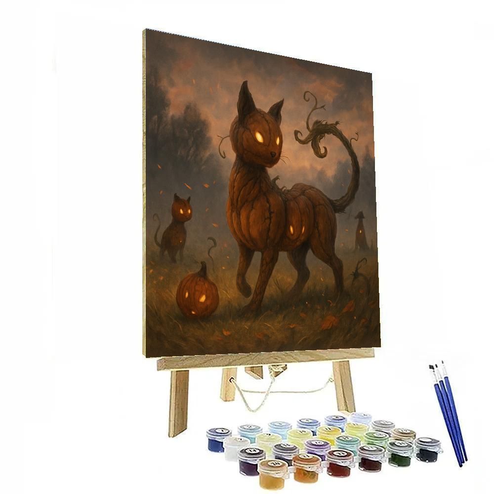 Autumn Chimera Meadow Number painting