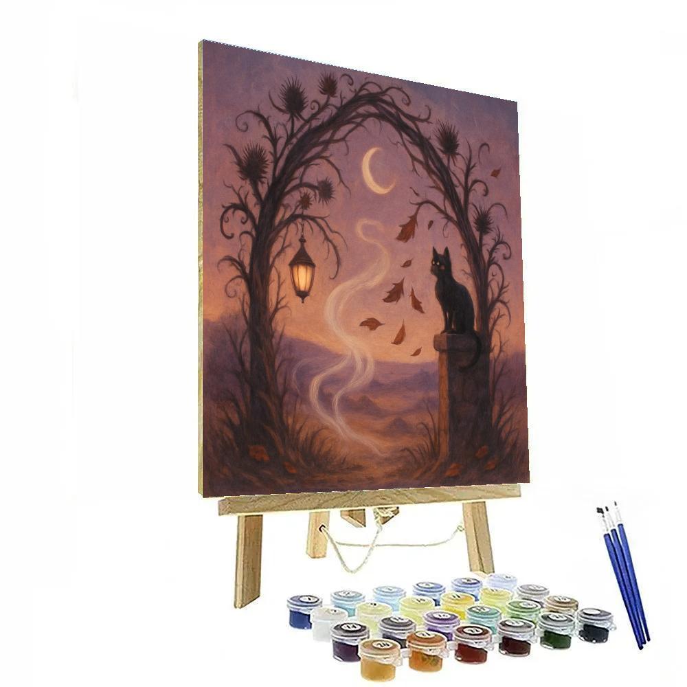 Crescent Gate Of Thistle Hollow Paint by numbers kits