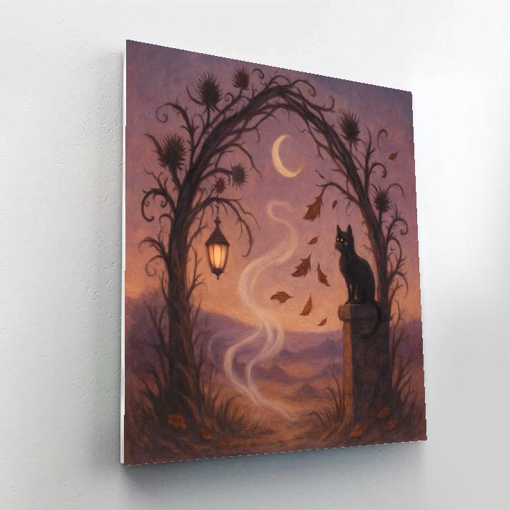 Crescent Gate Of Thistle Hollow Paint by numbers kits