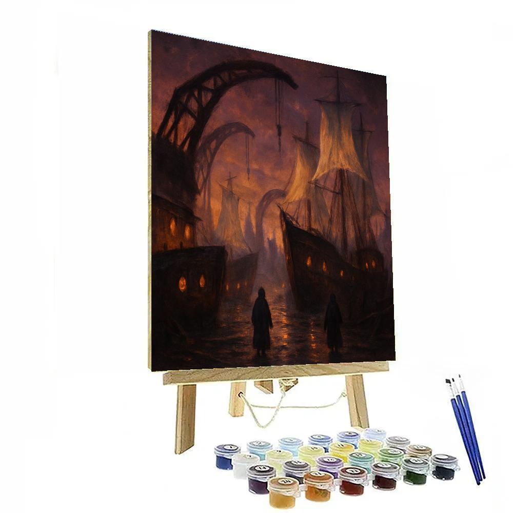 The Lantern Shipyard paint by numbers