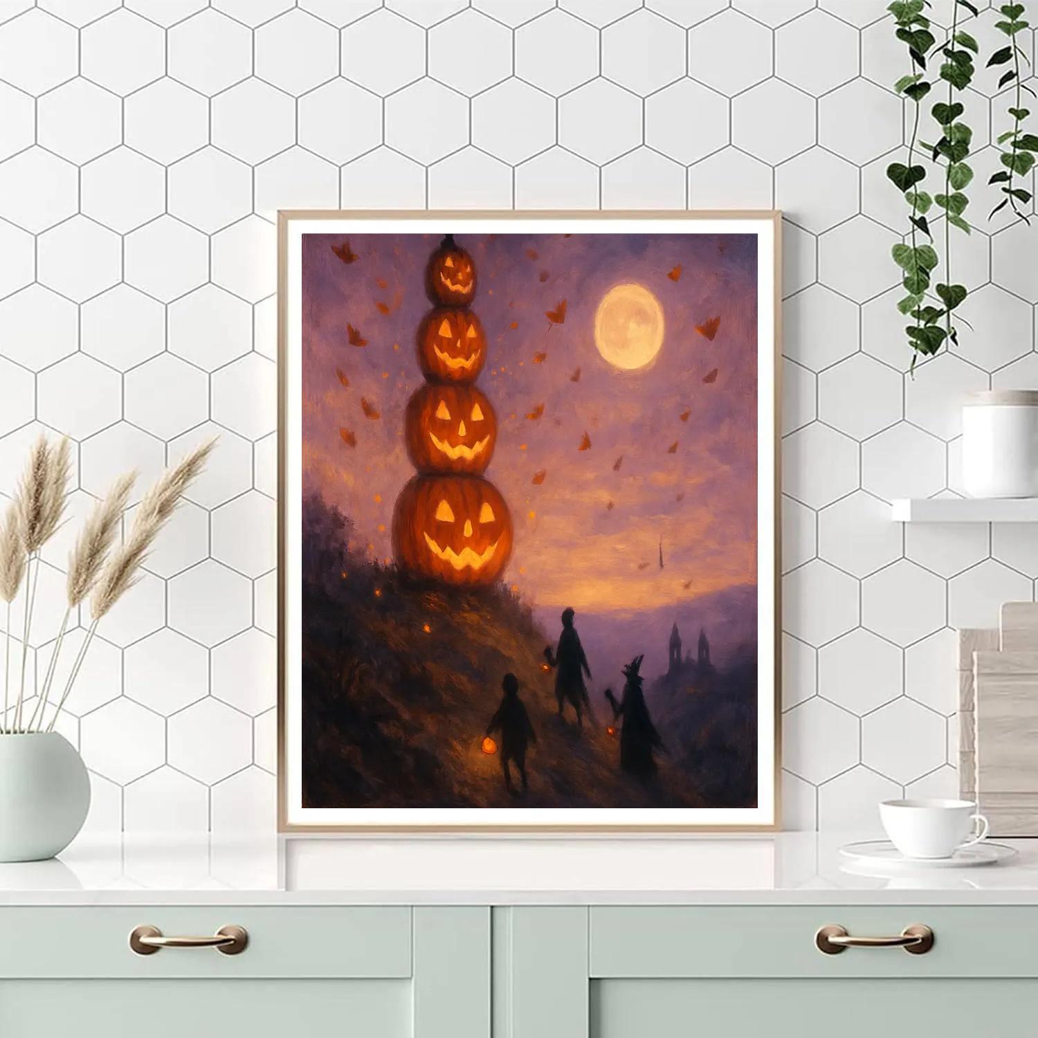 The Harvest Beacon Paint by numbers kits