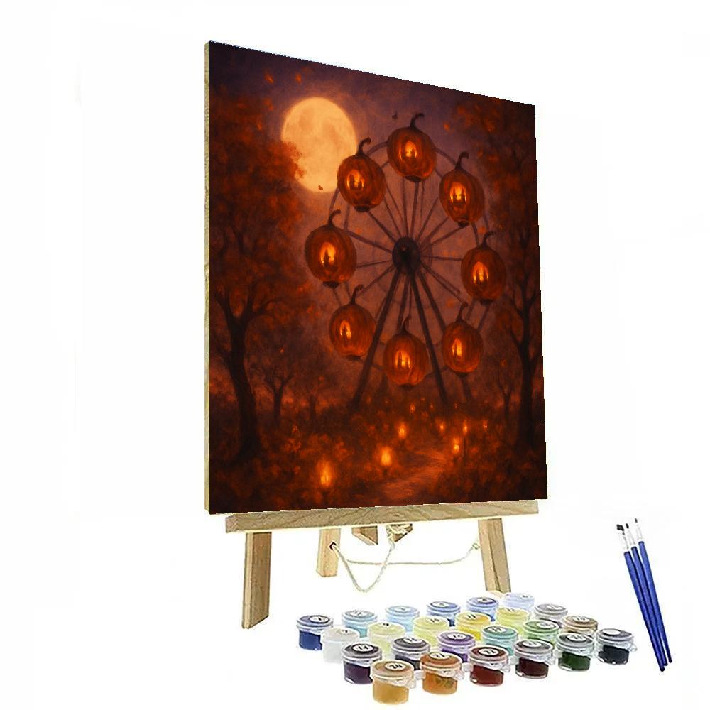 The Phantom Orchard Ferris Paint by numbers art