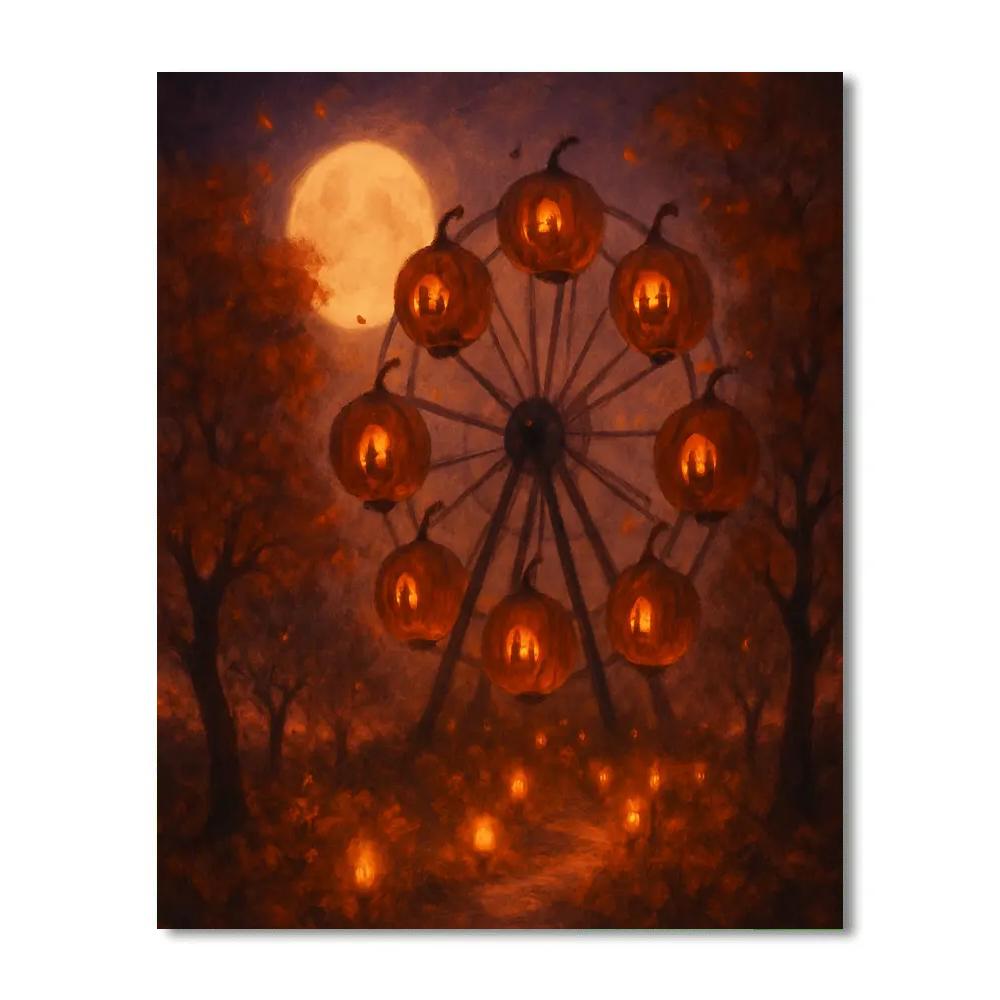 The Phantom Orchard Ferris Paint by numbers art