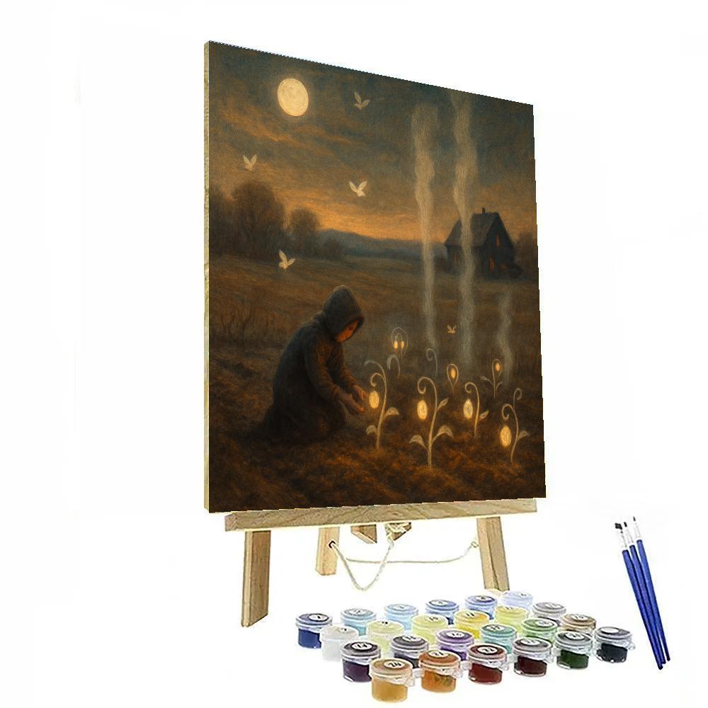 The Moonlight Seedbed Paint by numbers kits