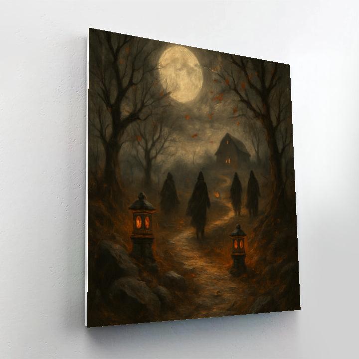 Hollow Ridge Lantern Walk paint by number