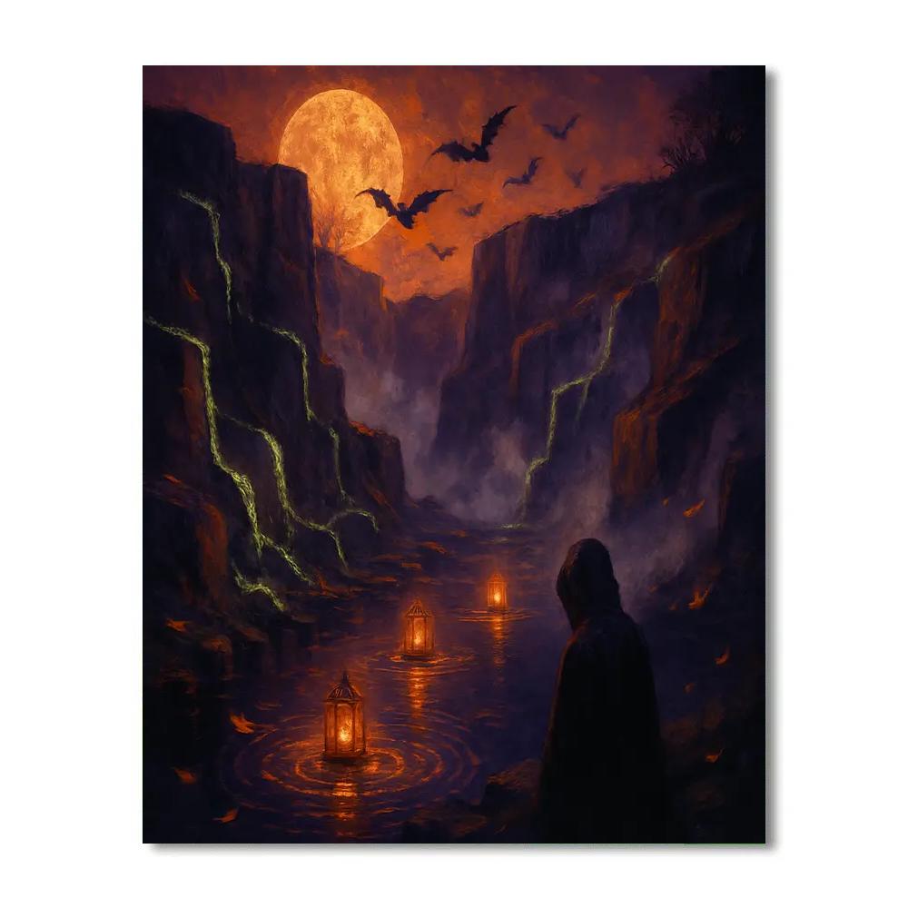 The Ghostlight Quarry Paint by numbers kits