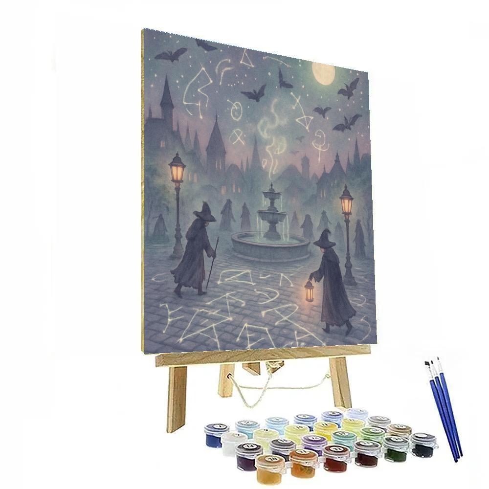 The Cobblestone Constellation Painting by numbers kit