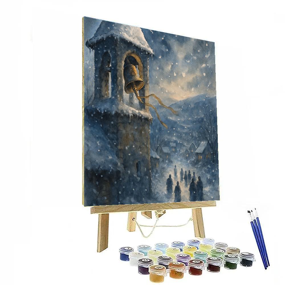 Frostbitten Bell Tower painting number kit