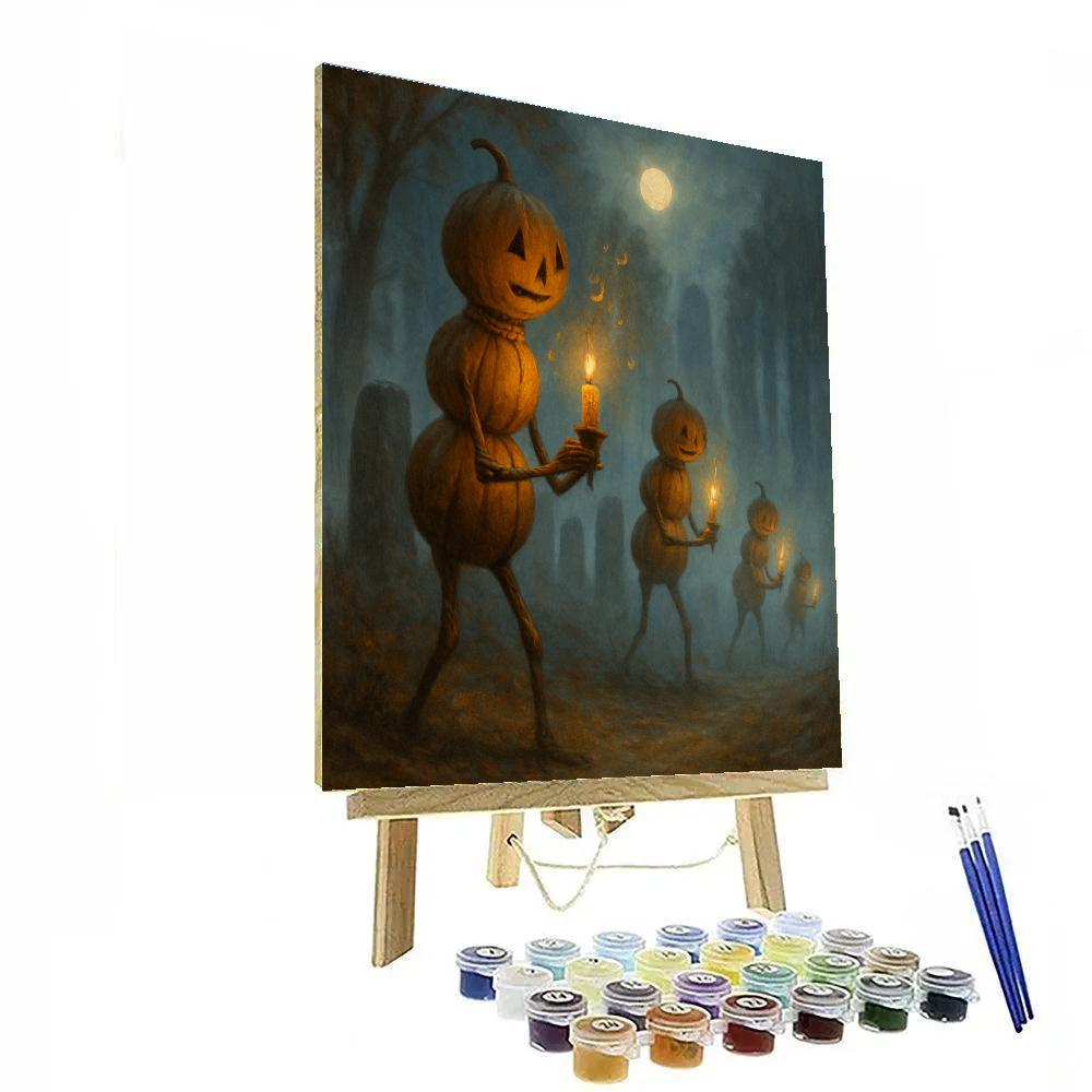 The Candlelit Hollowmen Paint by numbers kits