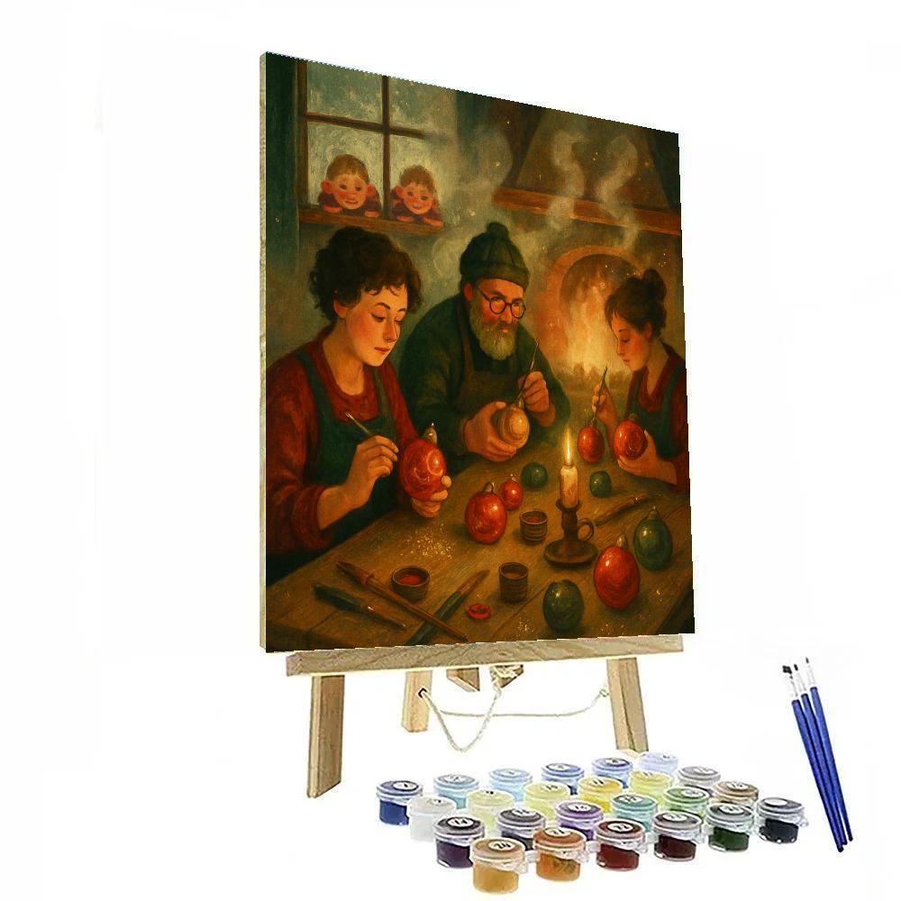 Hearthside Ornament Workshop Paint by numbers kits
