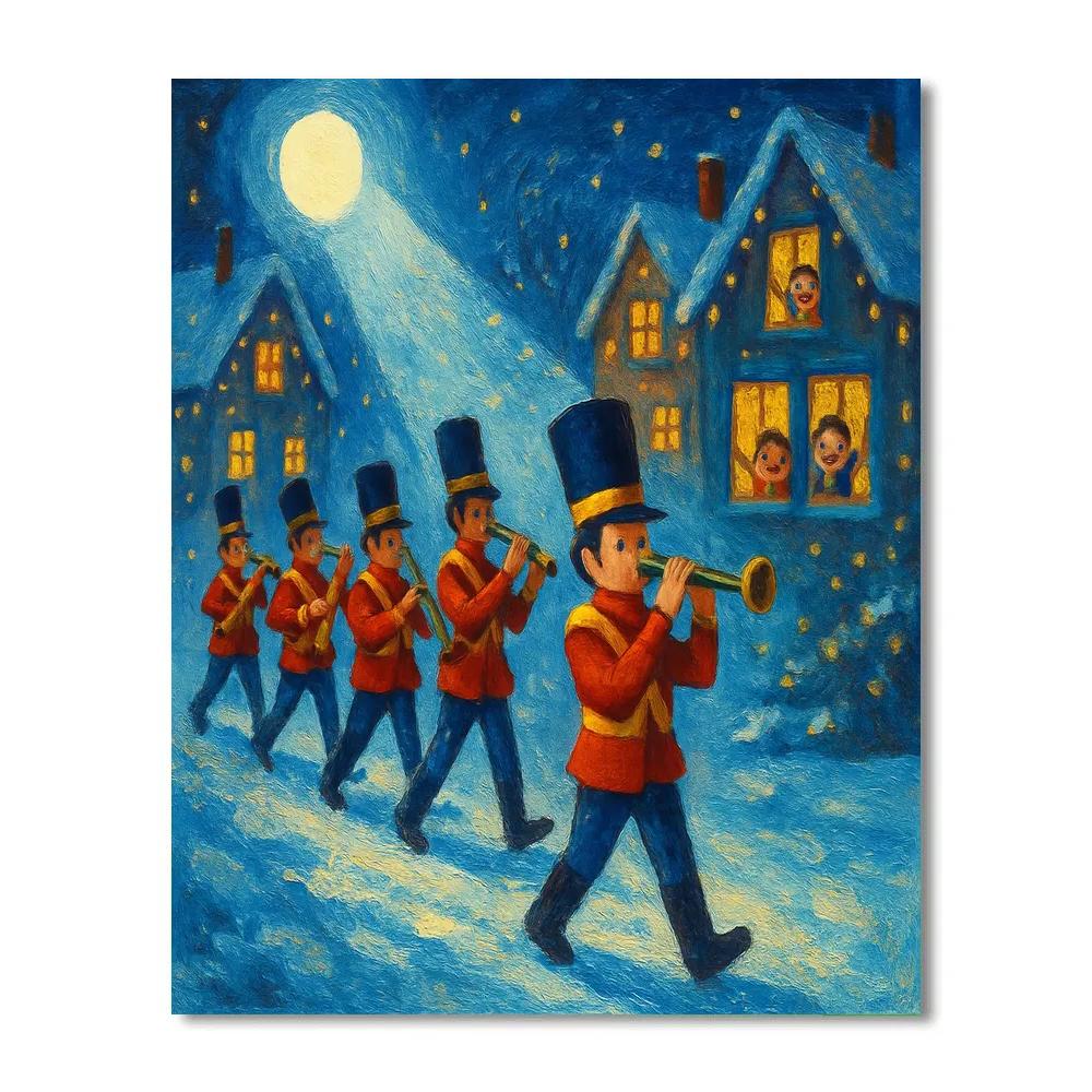 Moonbeam Toy Parade paint by number