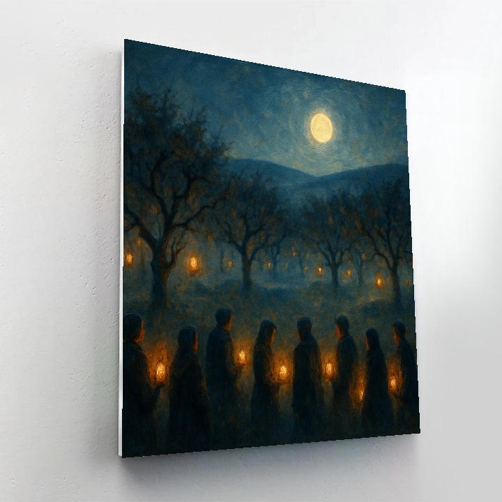 The Orchard Moonridge Vigil Number painting