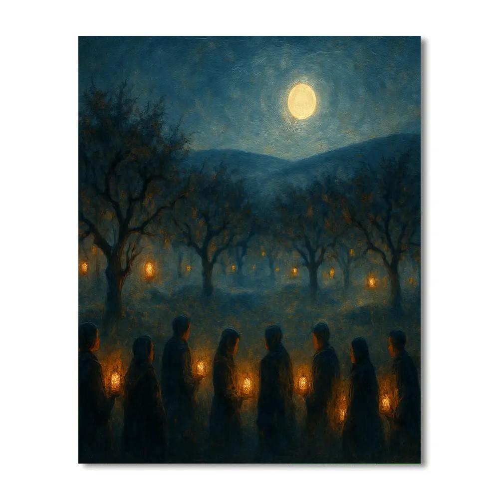 The Orchard Moonridge Vigil Number painting