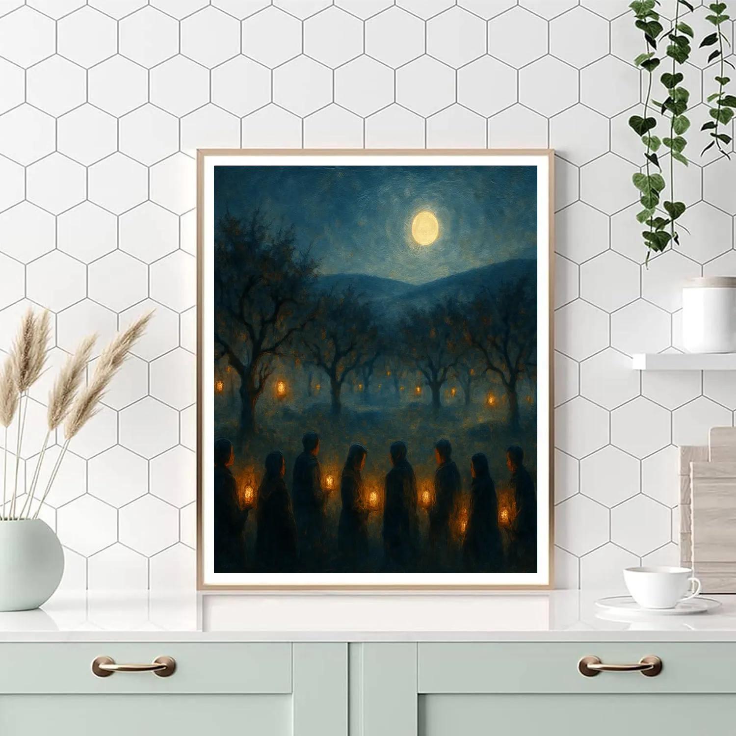The Orchard Moonridge Vigil Number painting