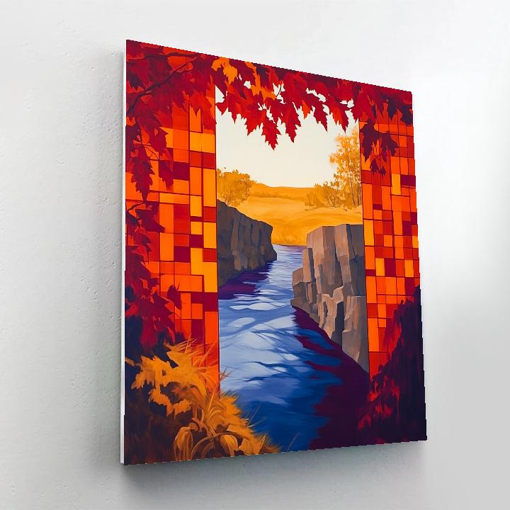 A.Y. Jackson Inspired Algoma Autumn Screen Painting by numbers kit