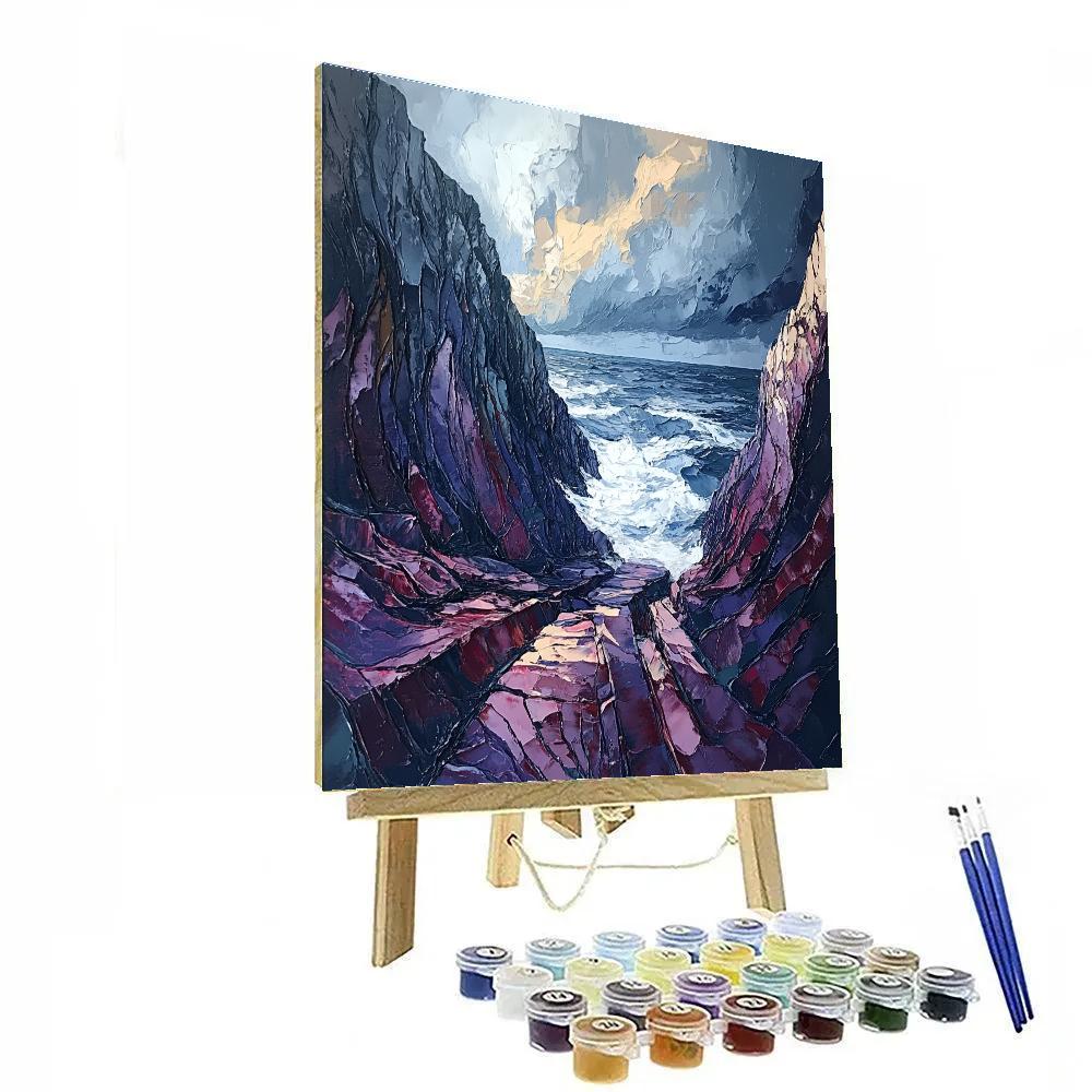 Arthur Lismer Inspired McGregor Bay Storm Channels painting number kit