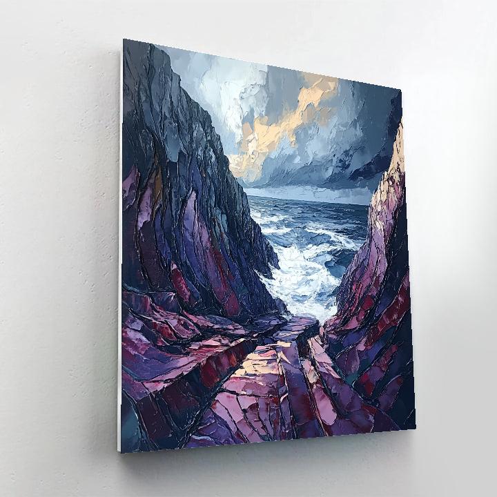 Arthur Lismer Inspired McGregor Bay Storm Channels painting number kit