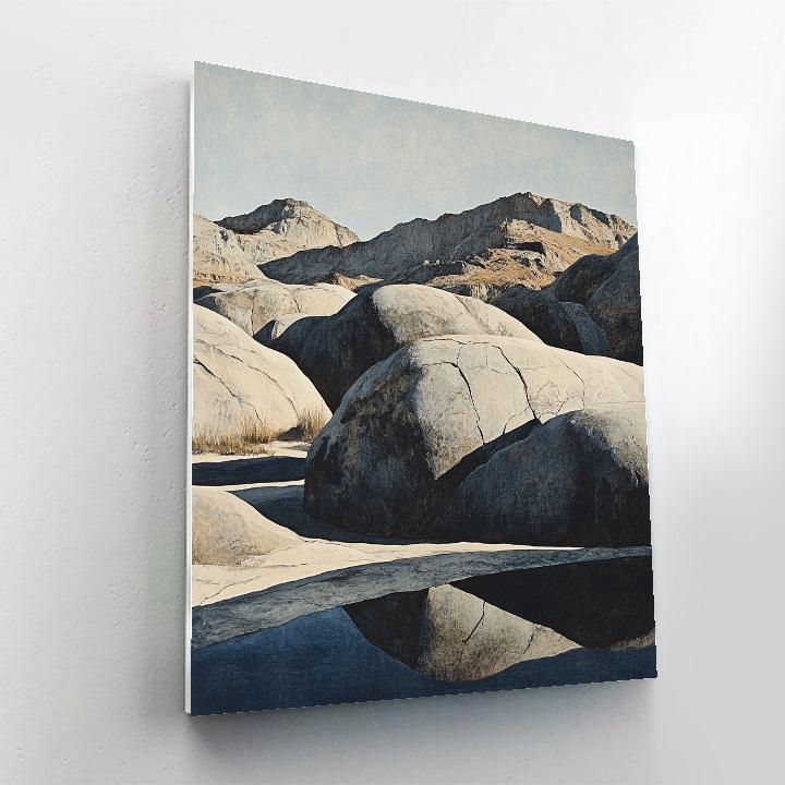 Caravaggio Inspired Obsidian Shore Painting by numbers kit