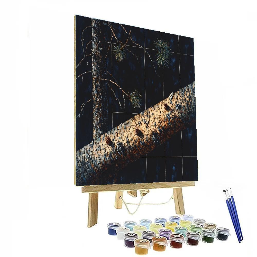 Caravaggio Inspired Aurora Cedar Limb Painting by numbers kit