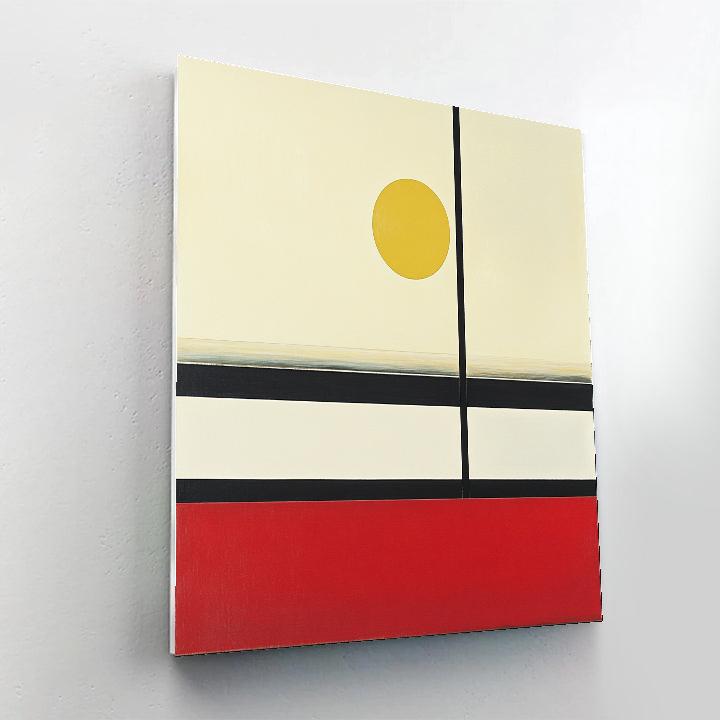 Kazimir Malevich Inspired Suprematist Horizon paint by color
