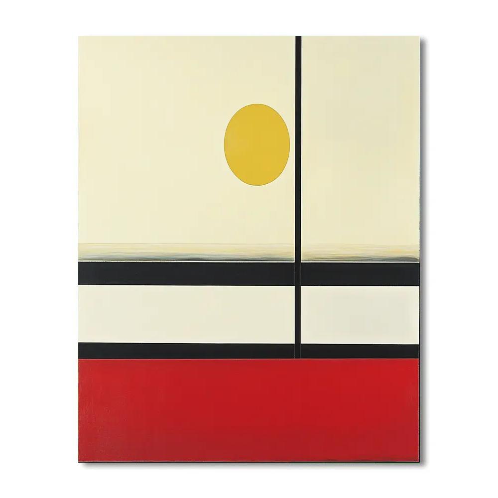 Kazimir Malevich Inspired Suprematist Horizon paint by color