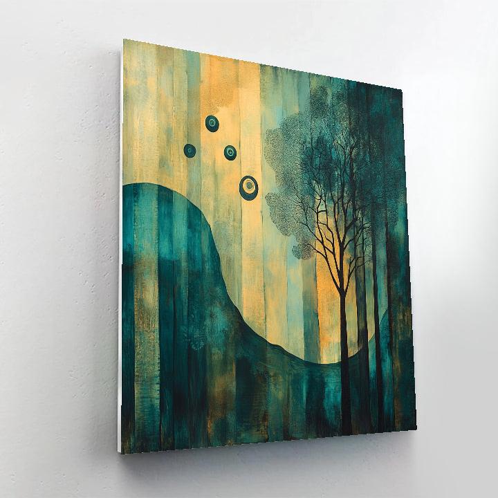 Max Ernst Inspired Dreamscape Forest Painting by numbers kit