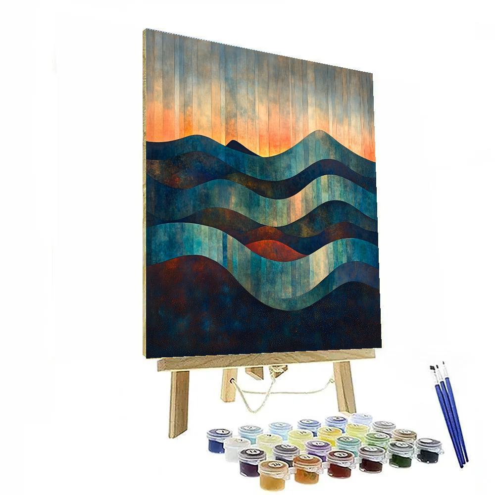 Michelangelo Inspired Aurora Forge paint by color