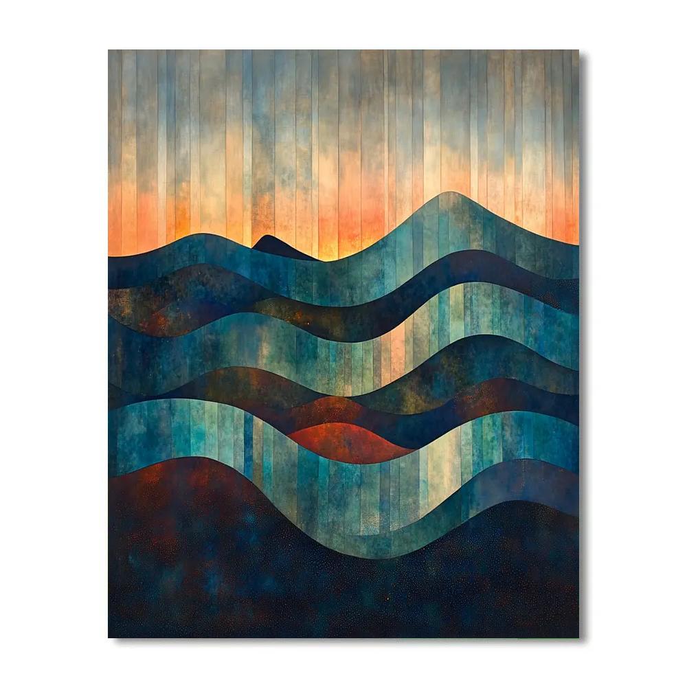 Michelangelo Inspired Aurora Forge paint by color