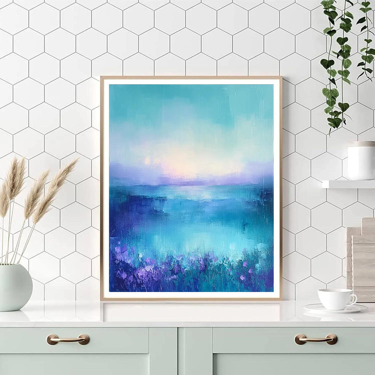 Mark Rothko Inspired Aurora Of Silence Painting by numbers kit