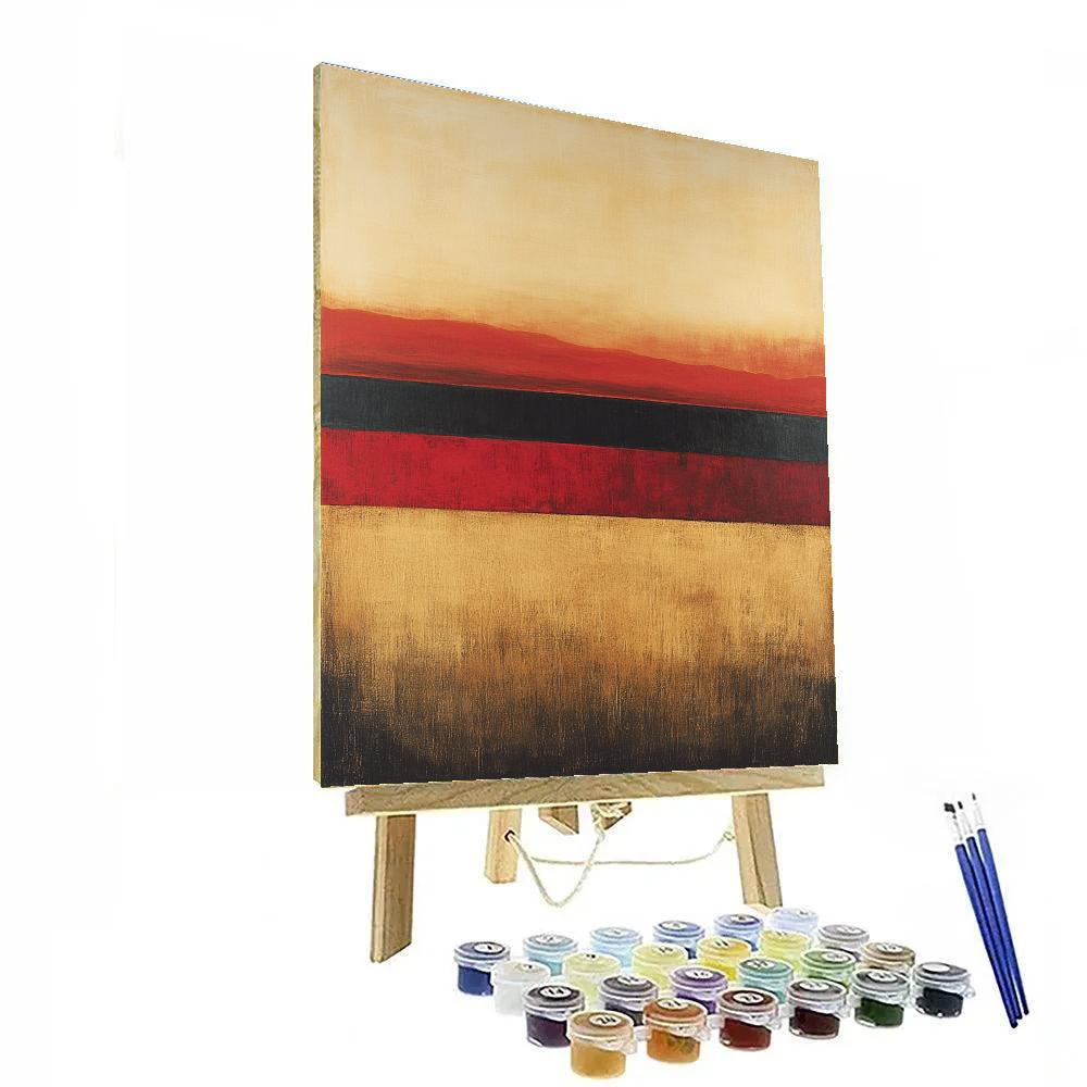 Mark Rothko Inspired Deep Time Horizon Painting by numbers kit