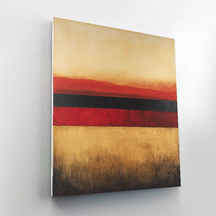 Mark Rothko Inspired Deep Time Horizon Painting by numbers kit