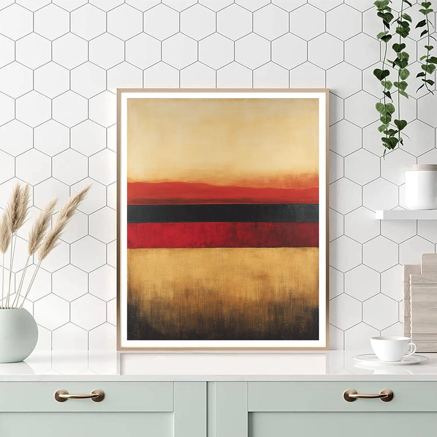 Mark Rothko Inspired Deep Time Horizon Painting by numbers kit
