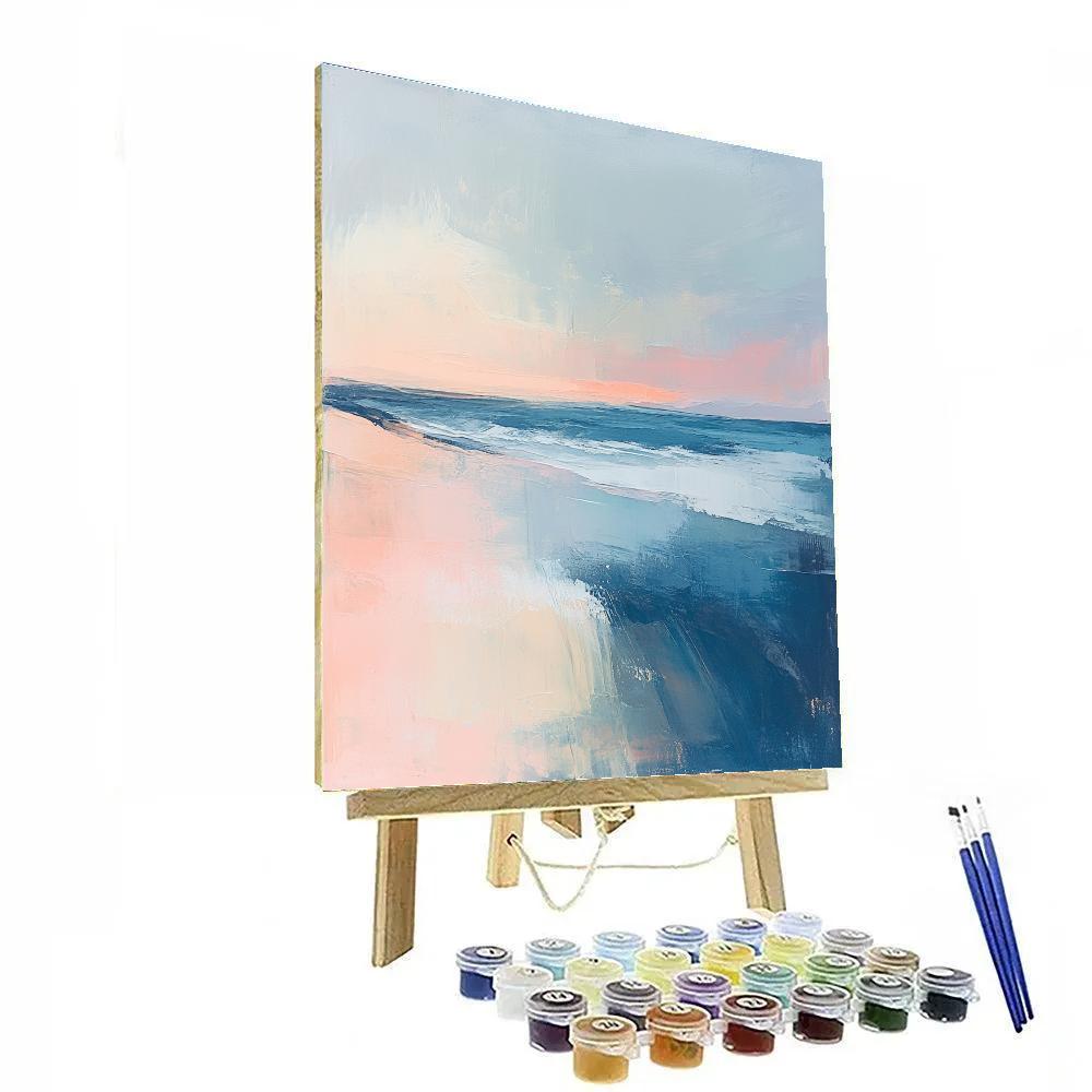 Edgar Degas Inspired Whispering Pastel Tides Numbered painting kits
