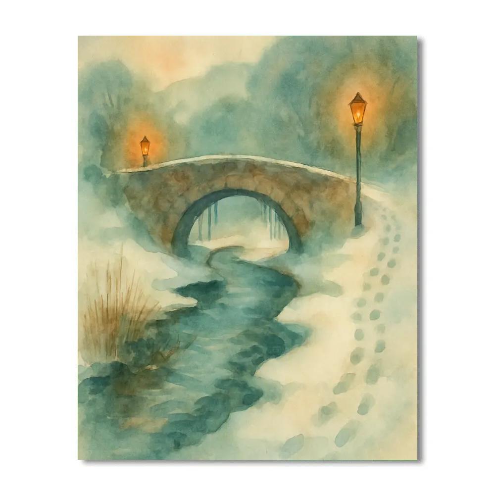 Warm Lantern Creek paint by color