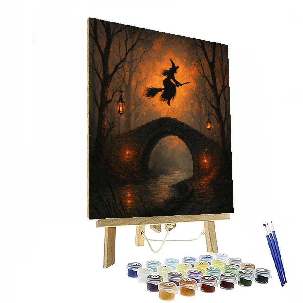 Witch Bridge Overfog Paint by numbers kits