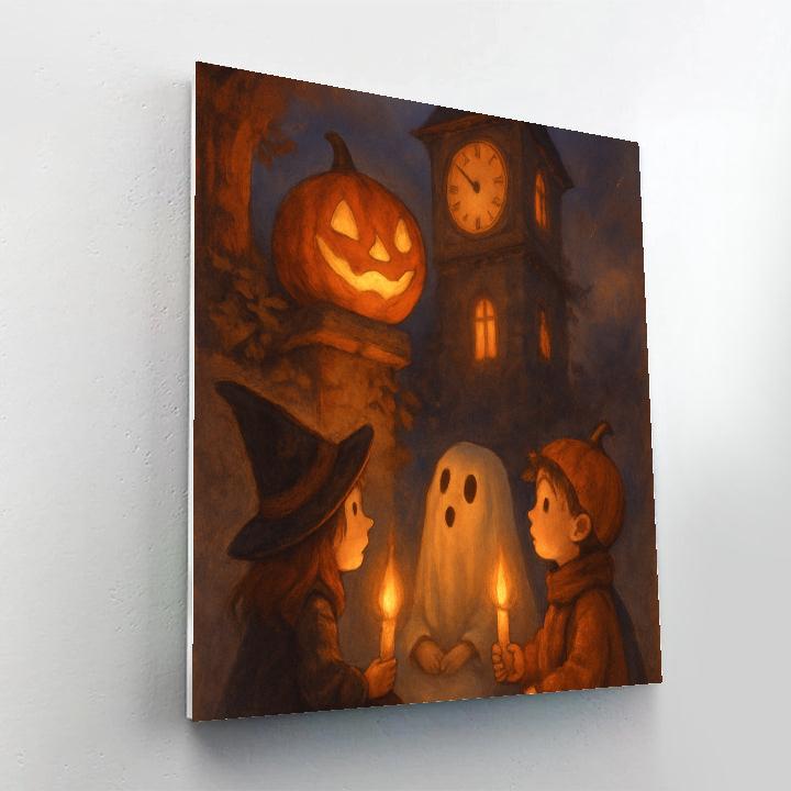 Clocktower Pumpkin Serenade paint by color