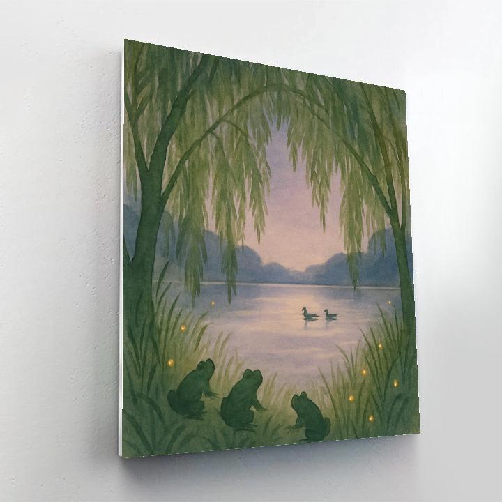 Willow Bend Evening Chorus Paint by numbers kits