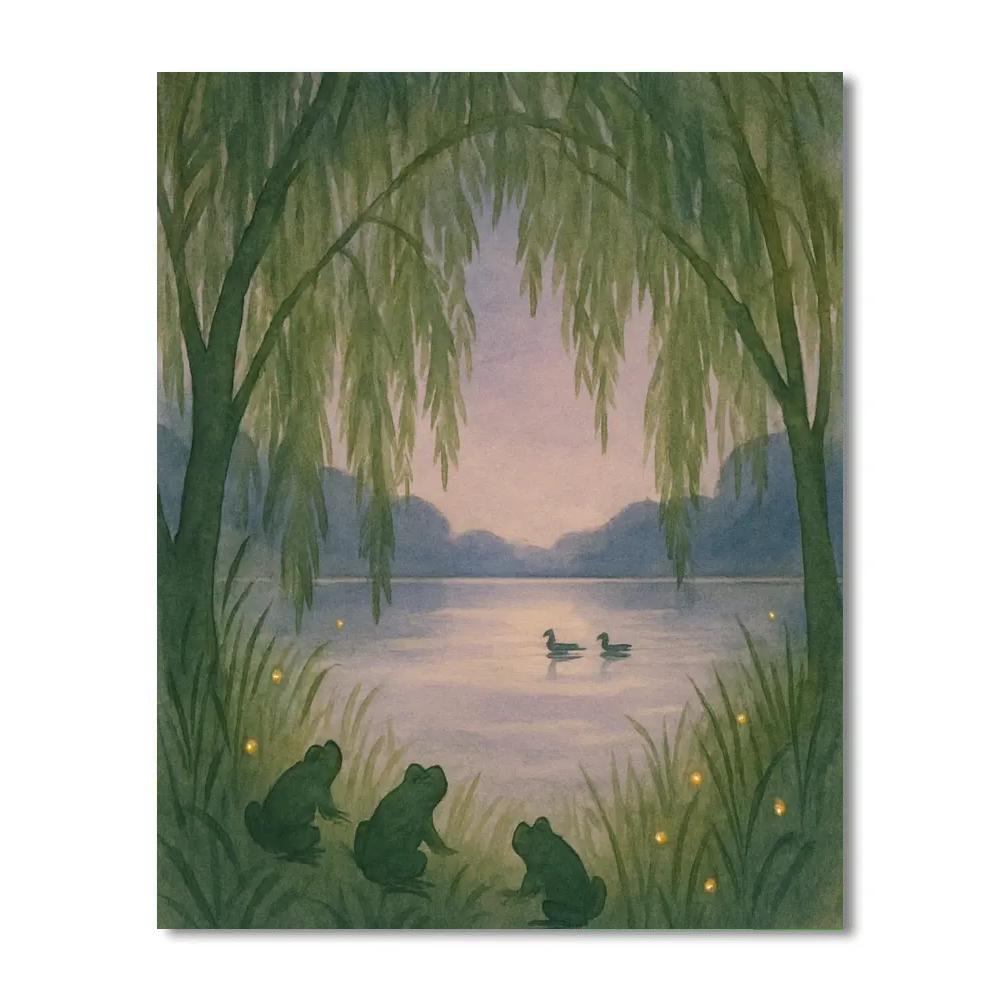 Willow Bend Evening Chorus Paint by numbers kits