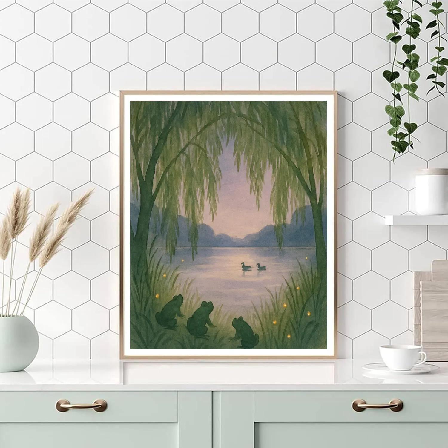 Willow Bend Evening Chorus Paint by numbers kits